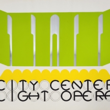 ג'רלד לאינג (אמן בריטי 1936-2011, Gerald Ogilvie-Laing) - 'City Center Light Ope