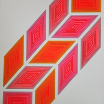 ריצ'רד אנושקביץ' (Richard Anuszkiewicz) - 'New York City Opera - ליטוגרפיה, כרזה