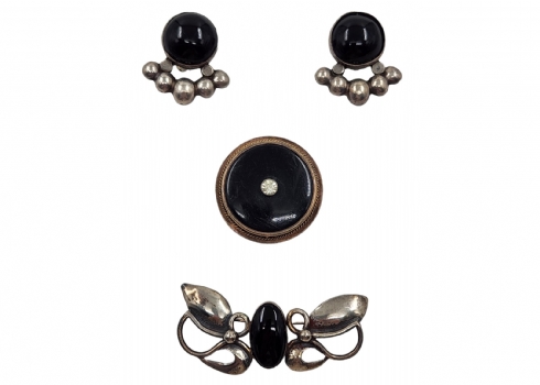 לוט של 4 תכשיטי כסף