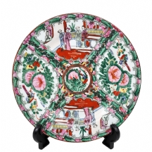 צלחת פורצלן סינית