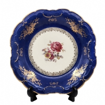 צלחת פורצלן גרמנית, תוצרת 'Mayer Wiesau'