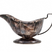 רוטביה גדולה ויפה עשויה מתכת מצופה כסף