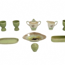 לוט של 9 כלי קרמיקה שונים