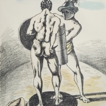 ג'ורג'ו דה קיריקו (יוון, איטליה 1888 - 1978 Giorgio De Chirico) - 'גלדיטור'