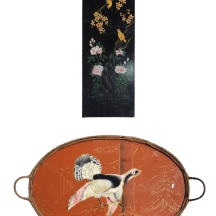 לוט של 2 קישוטים סיניים שונים