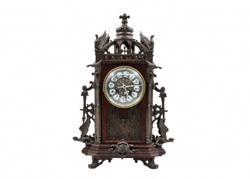 שעון קמין צרפתי עתיק, מהמאה ה19