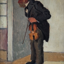 'כנר זקן'  -ציור