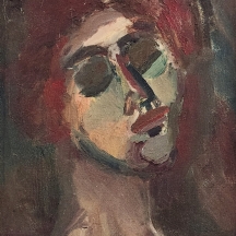 'אישה' - שמן על מזונית