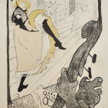 טולוז לוטראק - 'ג'יין אבריל' (Jane Avril)