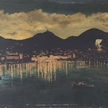 'מפרץ חיפה' - שמן על מזונית