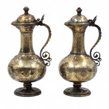 זוג קנקני כסף