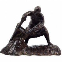 צ'ינטמוני קאר (Chintamoni Kar - פסל ברונזה