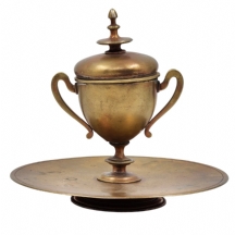 קסת דיו שולחנית עתיקה