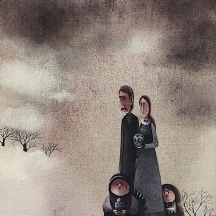 אביגיל יורש (Avigail Yoresh) - 'משפחה בשלג' -