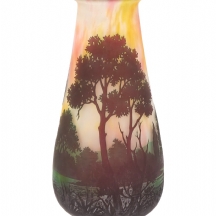 לאספני זכוכית ולמביני דבר - כד צרפתי אר נובו מתוצרת דום ננסי (Daum Nancy)