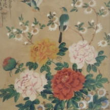 'פרחים וציפורים' - ציור סיני