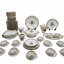 חלקי סט פורצלן צרפתי, תוצרת לימוז' (Limoges)