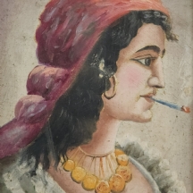 נחמן זבלודוביץ (Nachman Zablodovich) - 'אישה עדויית ענברים'