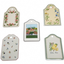 לוט של 5 מגשי פורצלן