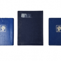 לוט של שלושה אלבומי בולים