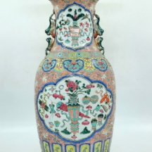 אגרטל פורצלן סיני, מתקופת הרפובליקה (1912 ל-1949), 'משפחה ורודה' (Famille rose)