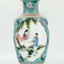 אגרטל פורצלן סיני, 'משפחה ורודה (Famille rose), מתקופת הרפובליקה (1912 ל-1949)