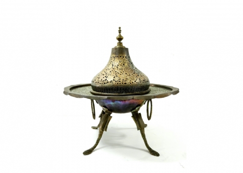 לאספנים ולמביני דבר - ברזייאר (Brazier) טורקי עותמאני עתיק מרשים ואיכותי במיוחד