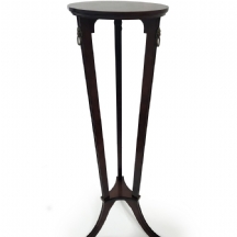 מעמד לפסל, אגרטל או עציץ בסגנון עתיק עשוי מעץ ומתכת