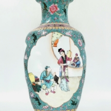 אגרטל פורצלן סיני, 'משפחה ורודה (Famille rose), מתקופת הרפובליקה (1912 ל-1949)