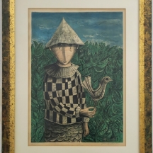 ' נער וציפור ' - ברגנר, יוסל  (Yosl Bergner),