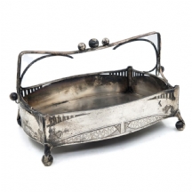 כלי כסף רוסי עתיק ויפה מתוצרת הצורף איוון סלטיקוב (Ivan Saltykov)