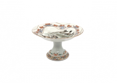 לאספני פורצלן יפני - כלי קוטאני (Kutani) יפני עתיק, מהשליש האחרון של המאה ה-19