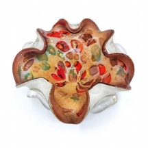 כלי זכוכית מורנו איטלקי, עשוי בעבודת יד