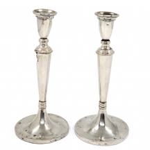 זוג פמוטי כסף פולנים, חתומים