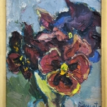 סלה רוסוטה (Sala Russota), 'אמנון ותמר' - שמן על בד