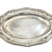 מגש כסף גרמני איכותי , מתוצרת: ברוקמן ובניו