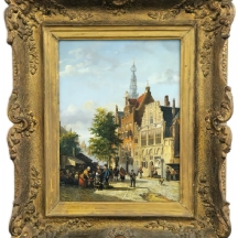 דניאל סברני (Daniel Szeberenyi, צייר הונגרי יליד 1949) - 'נוף הולנדי'