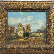 דניאל סברני (הונגריה נ. 1949) (Daniel Szeberenyi) - 'נוף הולנדי'