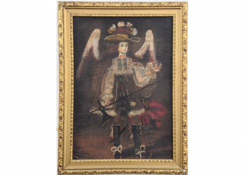 'המלאך גבריאל' - Gabriel (anjo), ציור קוסקו עתיק