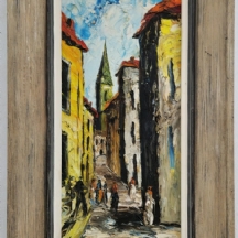 הומר קוסטלו Homer Costelo (אמריקאי, 1899-1977)- 'דמויות בסימטה'