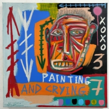 אורן מרקוביץ (נ. 1983) Oren Markovitz - 'Painting And Crying' - טכניקה מעורבת