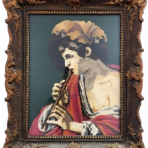 גובלן עבודת יד על פי ציורו הנודע של הצייר ההולנדי הנדריק טר ברוחן