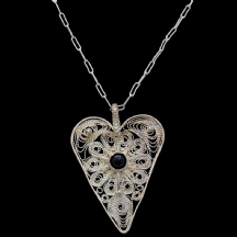 שרשרת ותליון ישראלים עשויים כסף