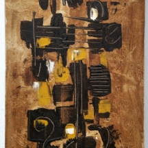 שאול אהלי (1922-2003) - שמן על בד, חתום