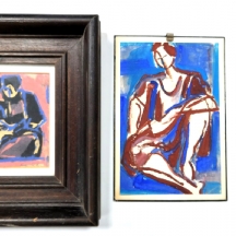 אווה צרבו Eva Cerbu Siegler (רומניה, 1924-2008) - 3 עבודות מקור