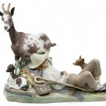 פסל פורצלן ספרדי איכותי וגדול מתוצרת 'ידרו' Lladro