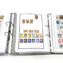 3 אלבומי בולי פרחים וילדים, מעל 300 עמודים