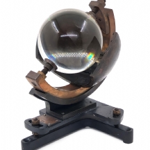 מכשיר לתיעוד (הקלטת) השמש (Sunshine recorder) מתוצרת Casella אנגליה