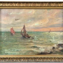 אנרי פול פרו (צרפתי, 1867-1932) Henry Paul Perrault - 'סירות'