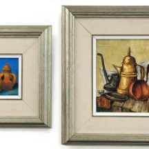 סמי זילכה (נ. 1936) - שני ציורים